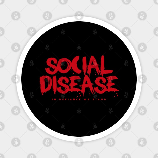 Social Disease Magnet by artslaves